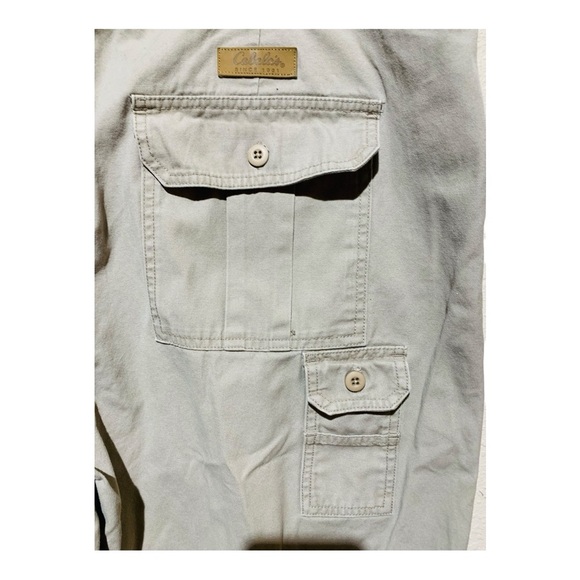 Cabela’s Classic Fit Khaki Cargo Pants Size 46/30 - Picture 3 of 4